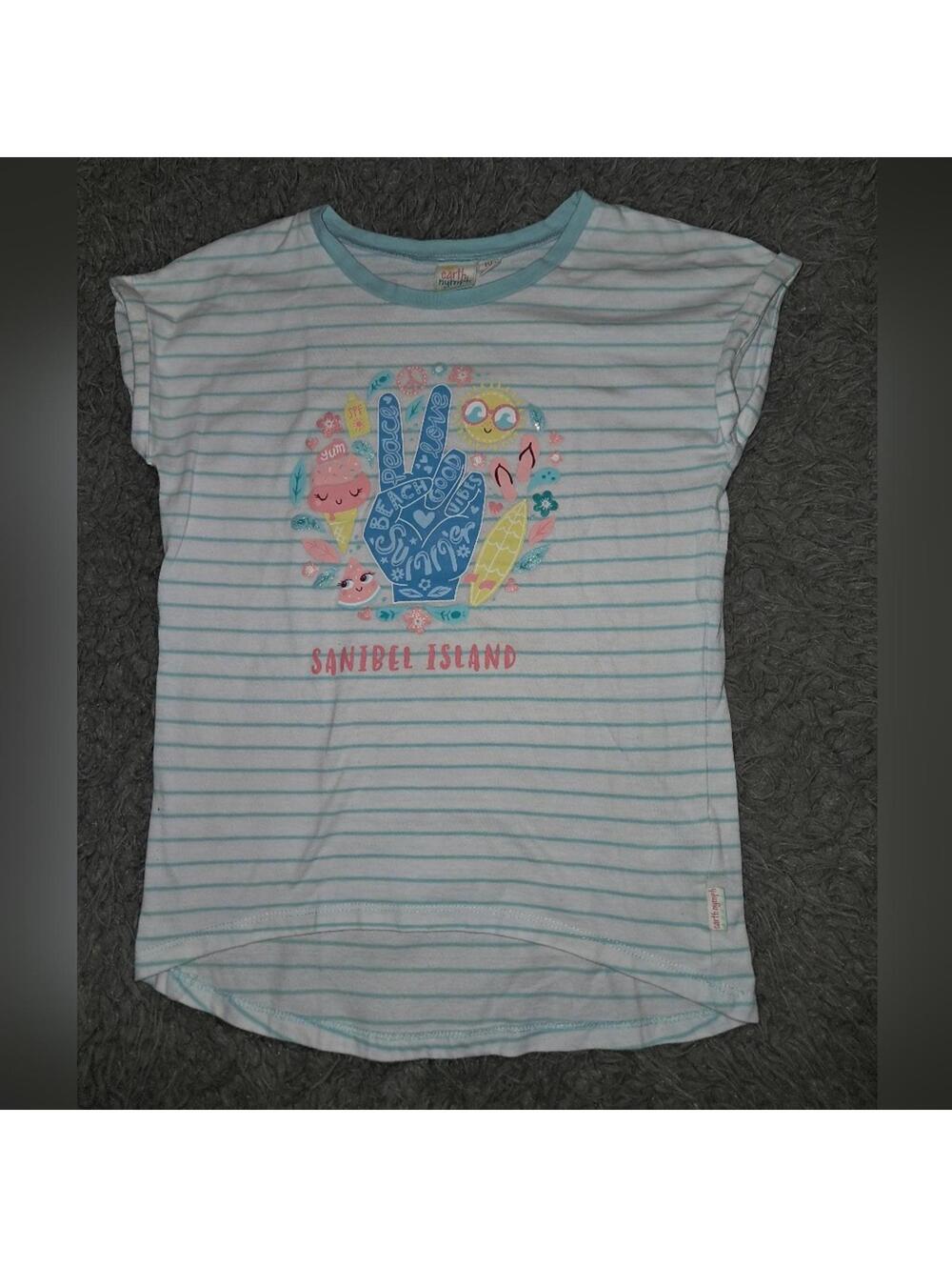 Earth Nymph Striped Tshirt